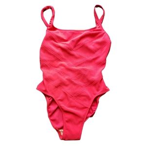 Red Baja Blue One-Piece Swimsuit